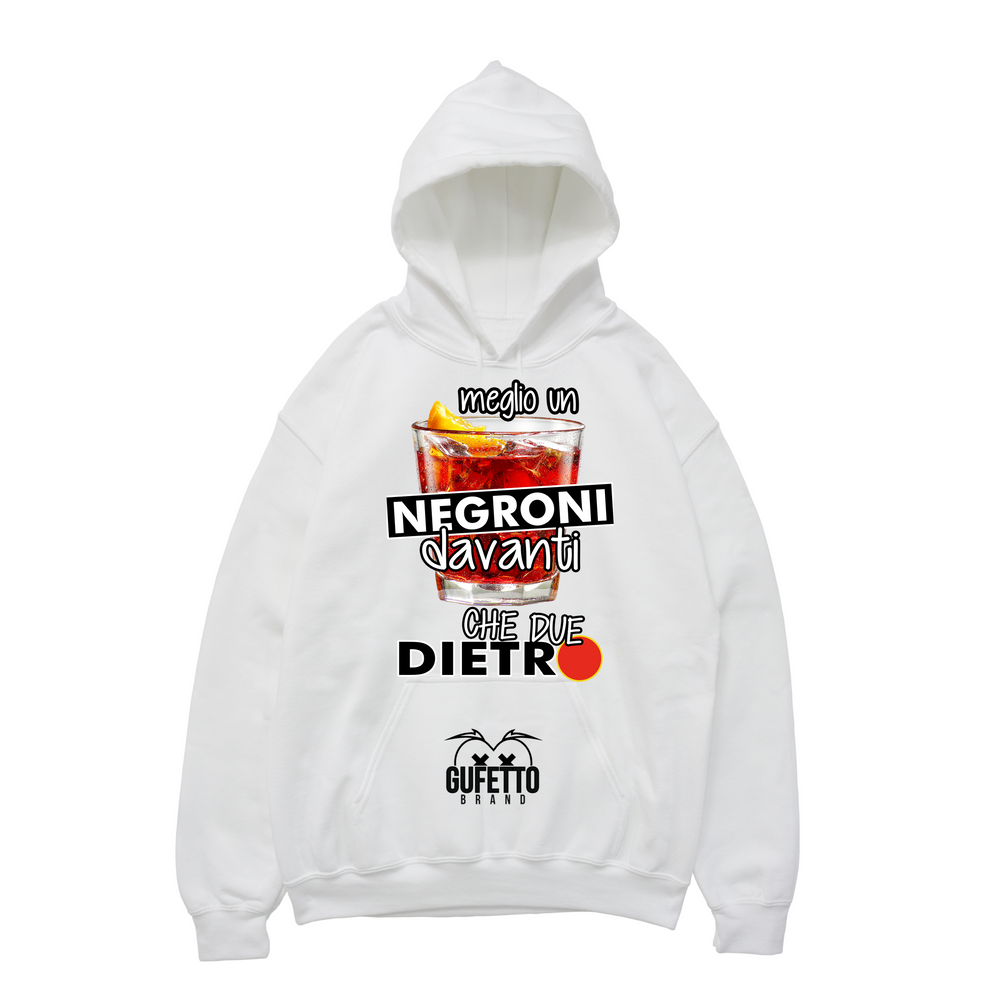 Felpa donna Meglio un Negroni - Gufetto Brand 