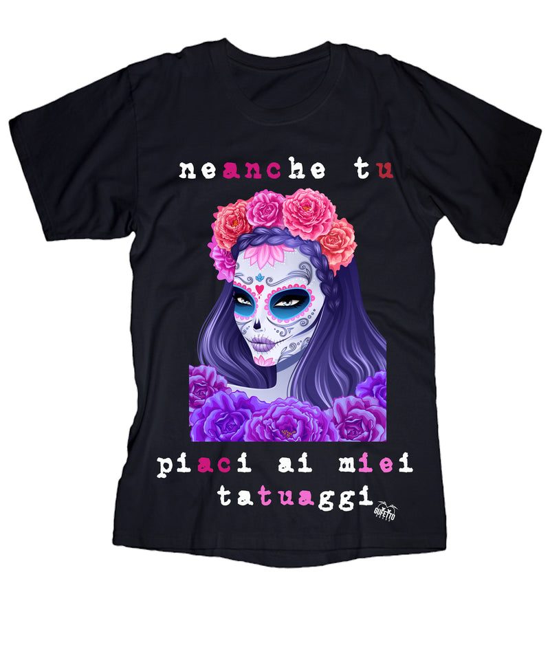 T-shirt Donna  Neanche tu ( J265 ) - Gufetto Brand 