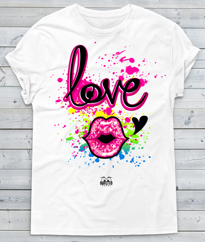 T-shirt Donna Love - Gufetto Brand 