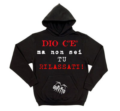 Felpa donna Dio C'è - Gufetto Brand 