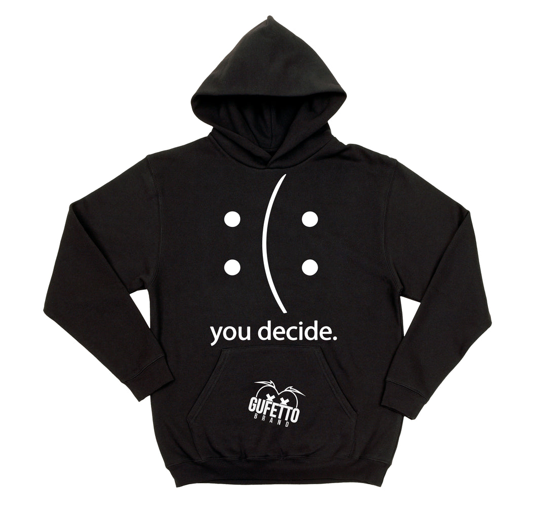 Felpa uomo  You Decide ( R825 ) - Gufetto Brand 