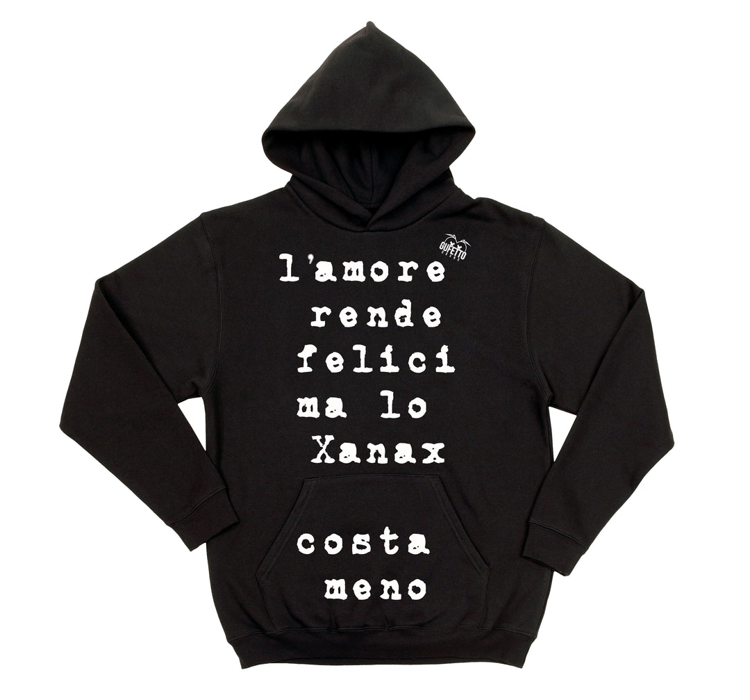 Felpa uomo Xanax - Gufetto Brand 