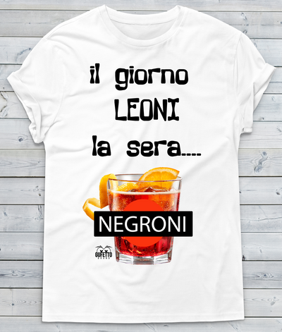T-shirt Uomo Il giorno Leoni - Gufetto Brand 