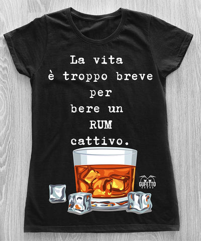 T-shirt Donna RUM ( R749812 ) - Gufetto Brand 