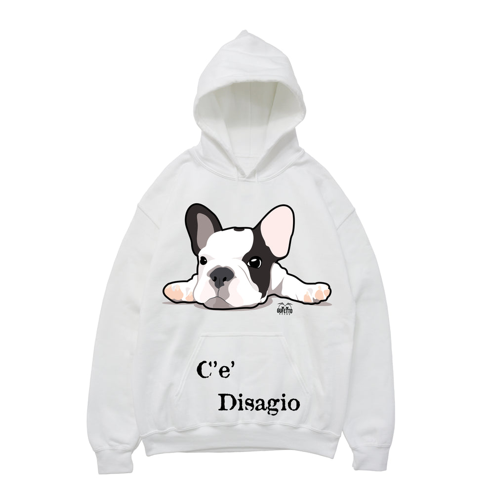 Felpa uomo C'è Disagio ( Z365 ) - Gufetto Brand 