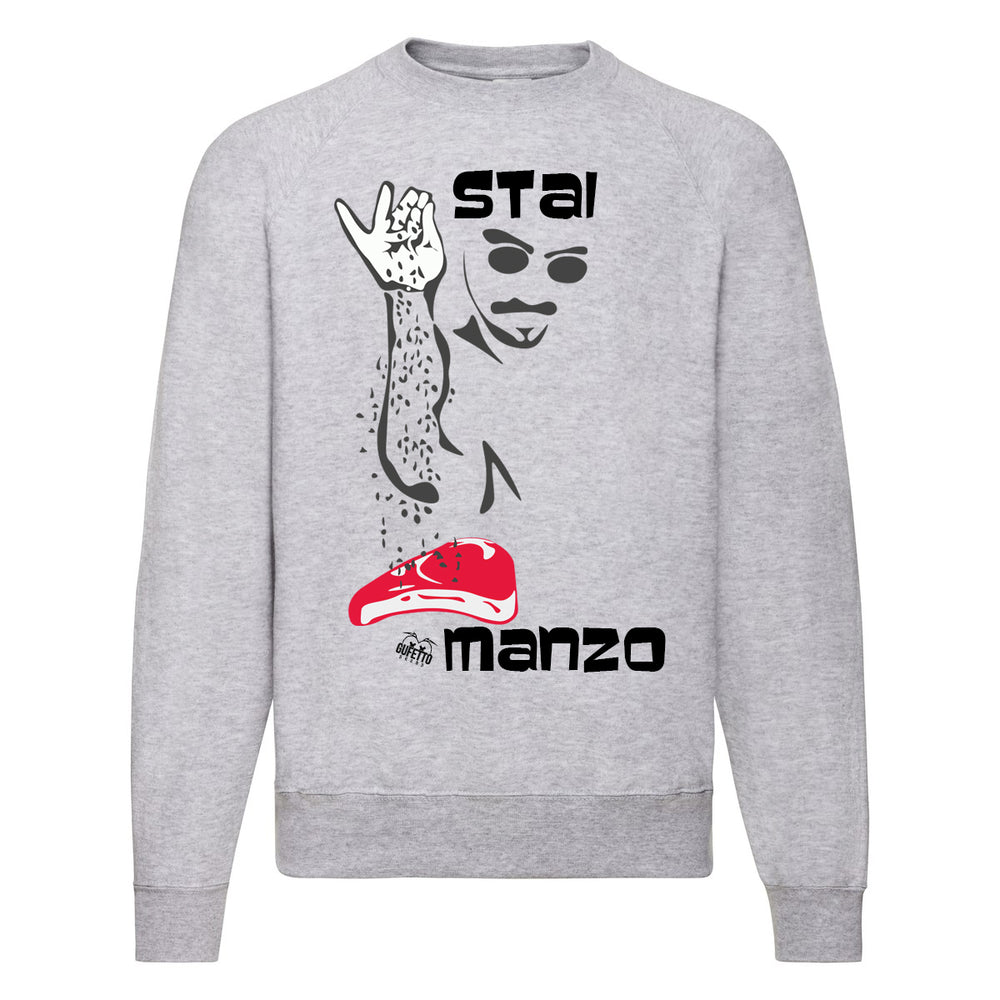 Felpa Classic  Uomo Donna MANZO ( C824 ) - Gufetto Brand 