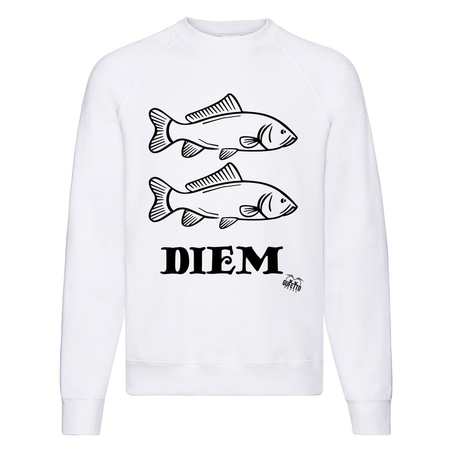 Felpa Classic  Uomo Donna  CARPE ( Q032 ) - Gufetto Brand 