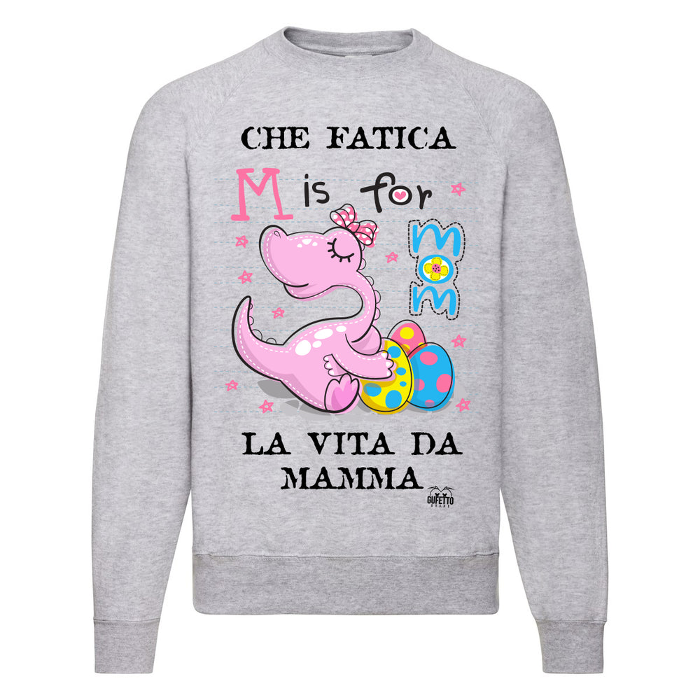 Felpa Classic Donna MAMMA ( L830 ) - Gufetto Brand 