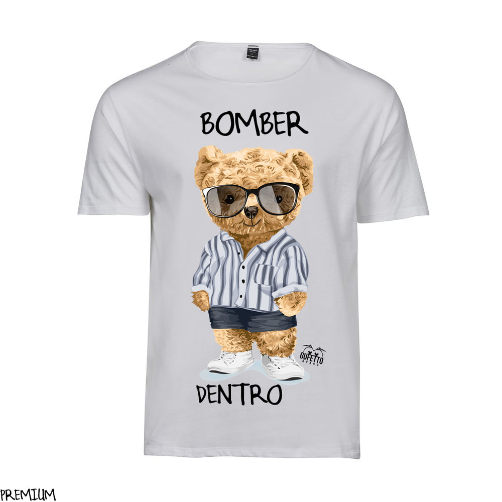 T-shirt Donna  BOMBER ( K184 ) - Gufetto Brand 