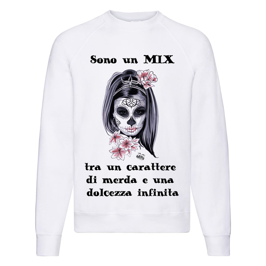 Felpa Classic Donna MIX  ( K941 ) - Gufetto Brand 