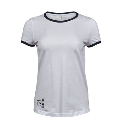 T-shirt Premium Donna Gufetto Brand Ringer - Gufetto Brand 