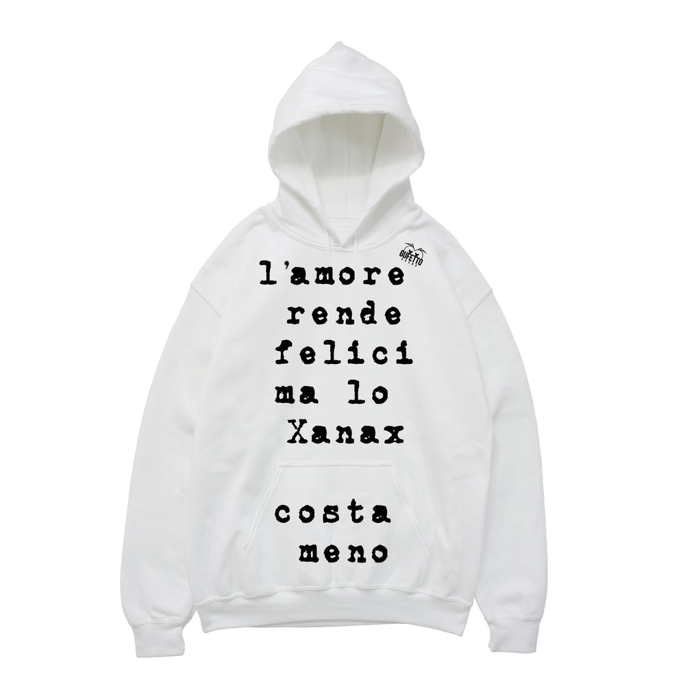Felpa uomo Xanax - Gufetto Brand 