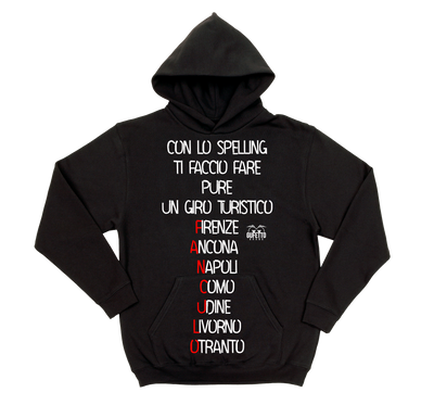 Felpa donna Spelling - Gufetto Brand 