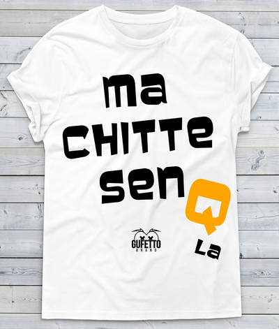 T-shirt Donna Ma Chittesen Qla - Gufetto Brand 
