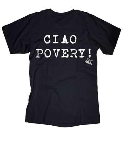 T-shirt Donna Ciao Povery - Gufetto Brand 