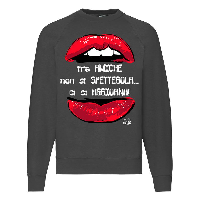 Felpa Classic   Donna Tra Amiche ( Y378 ) - Gufetto Brand 