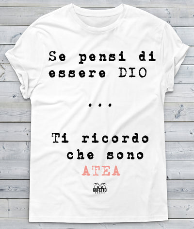 T-shirt Donna  ATEA  ( L082 ) - Gufetto Brand 