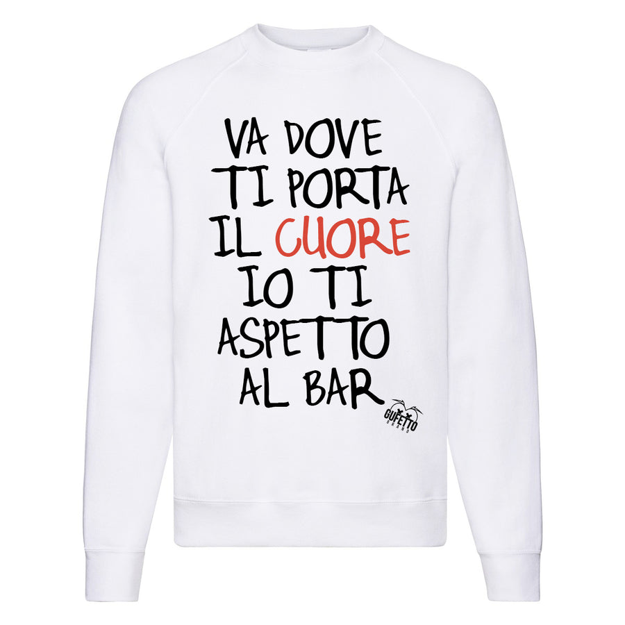 Felpa Classic  Uomo Donna Va Dove ( B904 ) - Gufetto Brand 