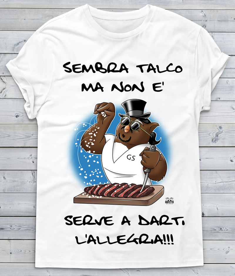 T-shirt Uomo Gufetto Nusr-ET Talco - Gufetto Brand 
