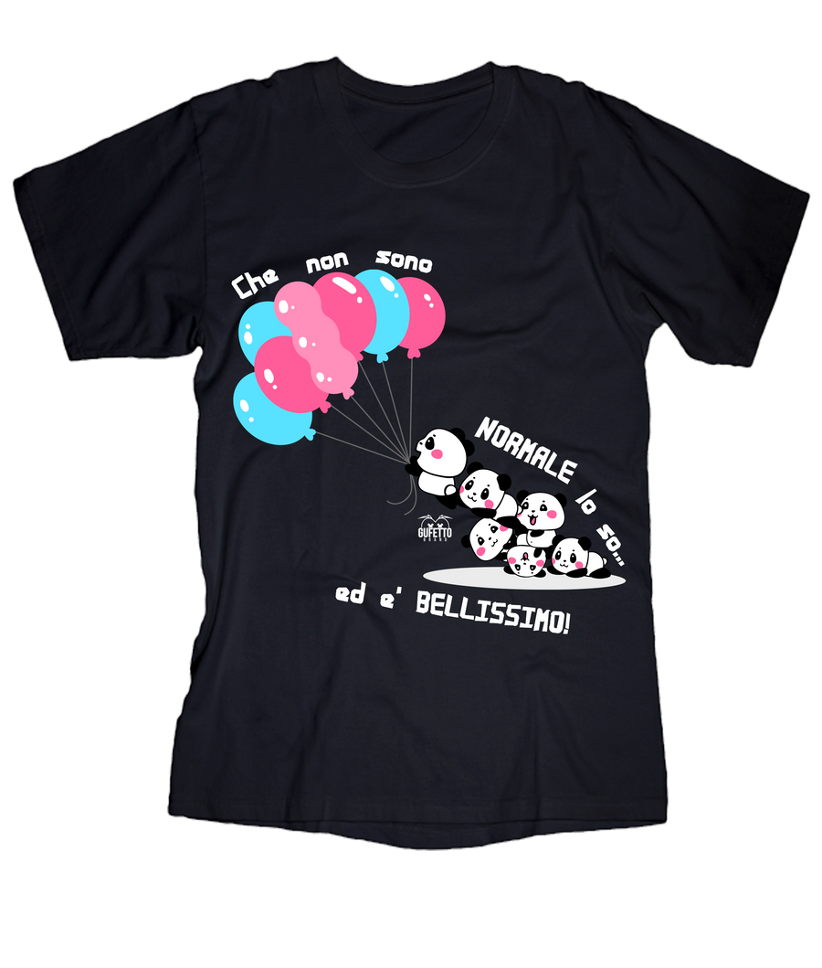 T-shirt Uomo Che non sono...Panda - Gufetto Brand 
