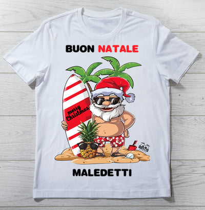 T-shirt Donna  NATALE ( N76174 ) - Gufetto Brand 