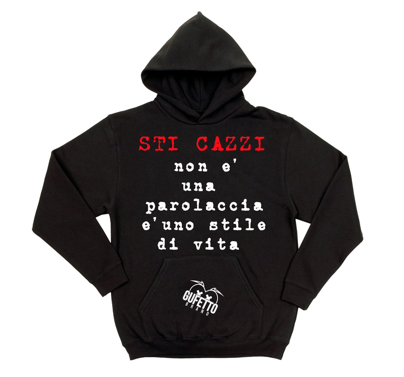 Felpa donna STI CAZZI - Gufetto Brand 