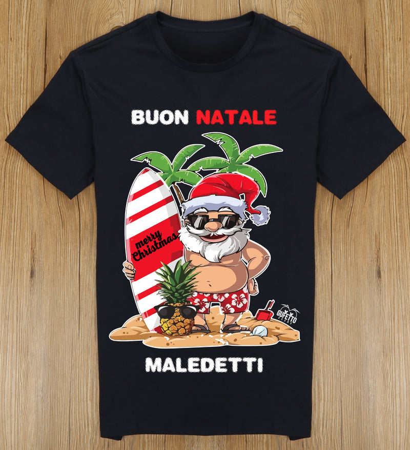 T-shirt Donna  NATALE ( N76174 ) - Gufetto Brand 