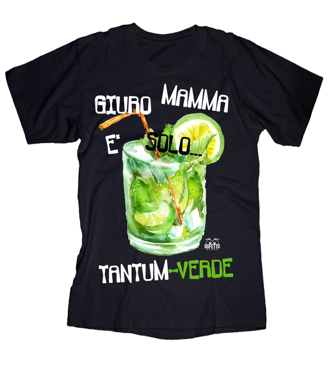 T-shirt Uomo Tantum Verde - Gufetto Brand 