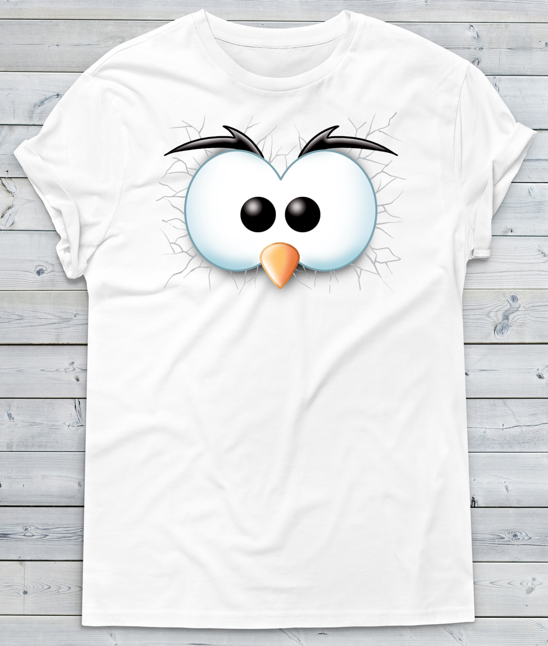 T-shirt Donna Classic Occhi - Gufetto Brand 