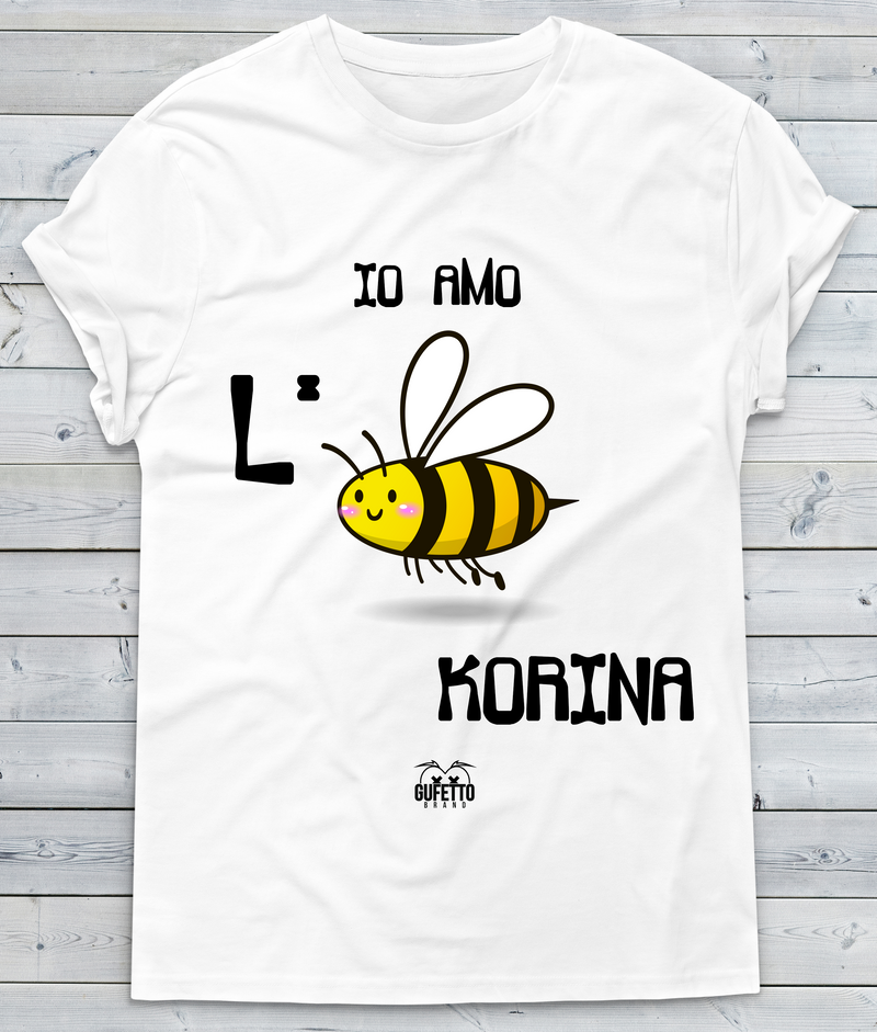 T-shirt Donna Io amo L&