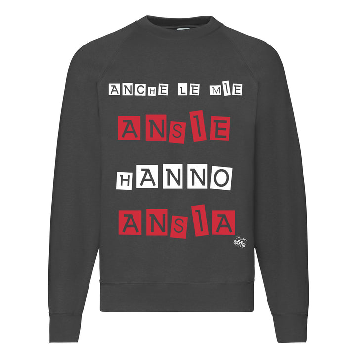 Felpa Classic  Uomo Donna  Ansie ( Z268 ) - Gufetto Brand 