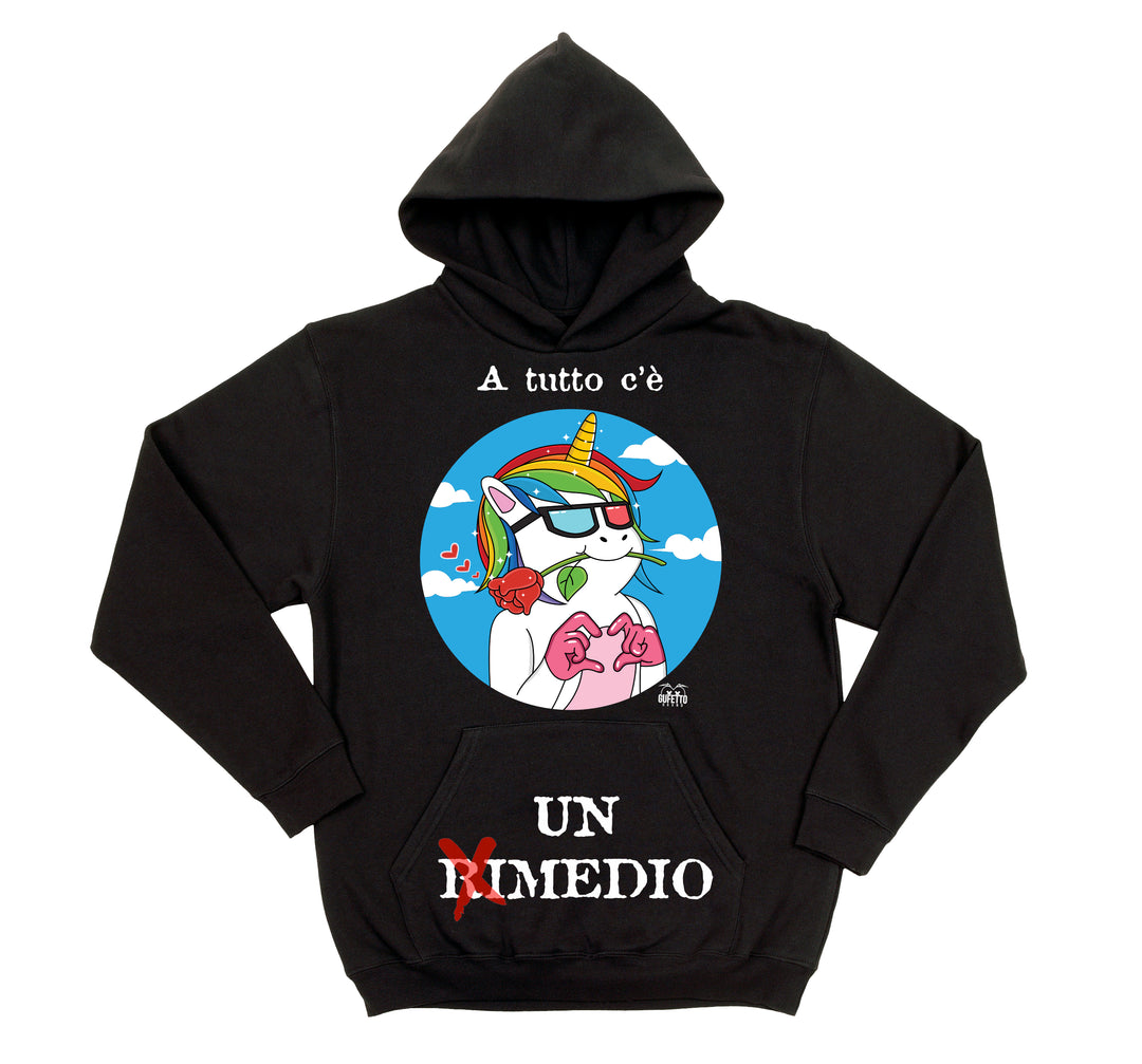 Felpa uomo Rimedio ( D927 ) - Gufetto Brand 