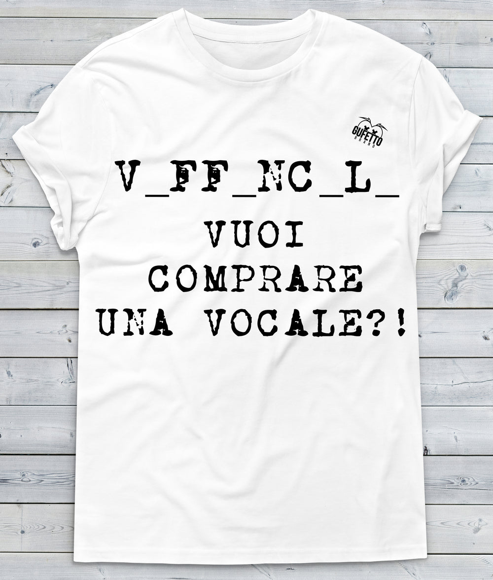 T-shirt Uomo Vocale - Gufetto Brand 