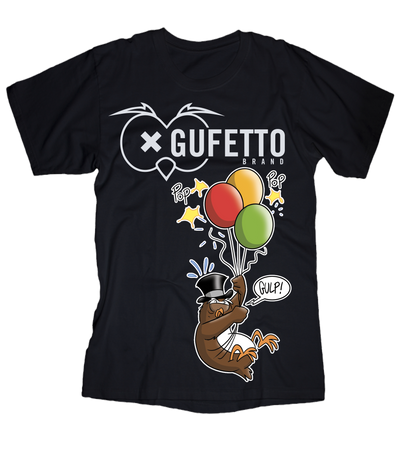 T-shirt Donna Gufetto Brand Palloncini - Gufetto Brand 