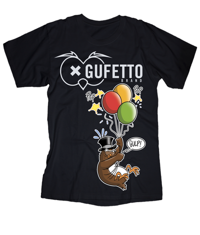 T-shirt Uomo Gufetto Brand Palloncini - Gufetto Brand 