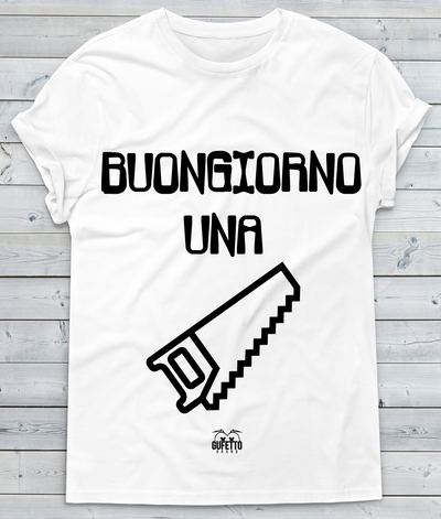 T-shirt Uomo Buongiorno - Gufetto Brand 