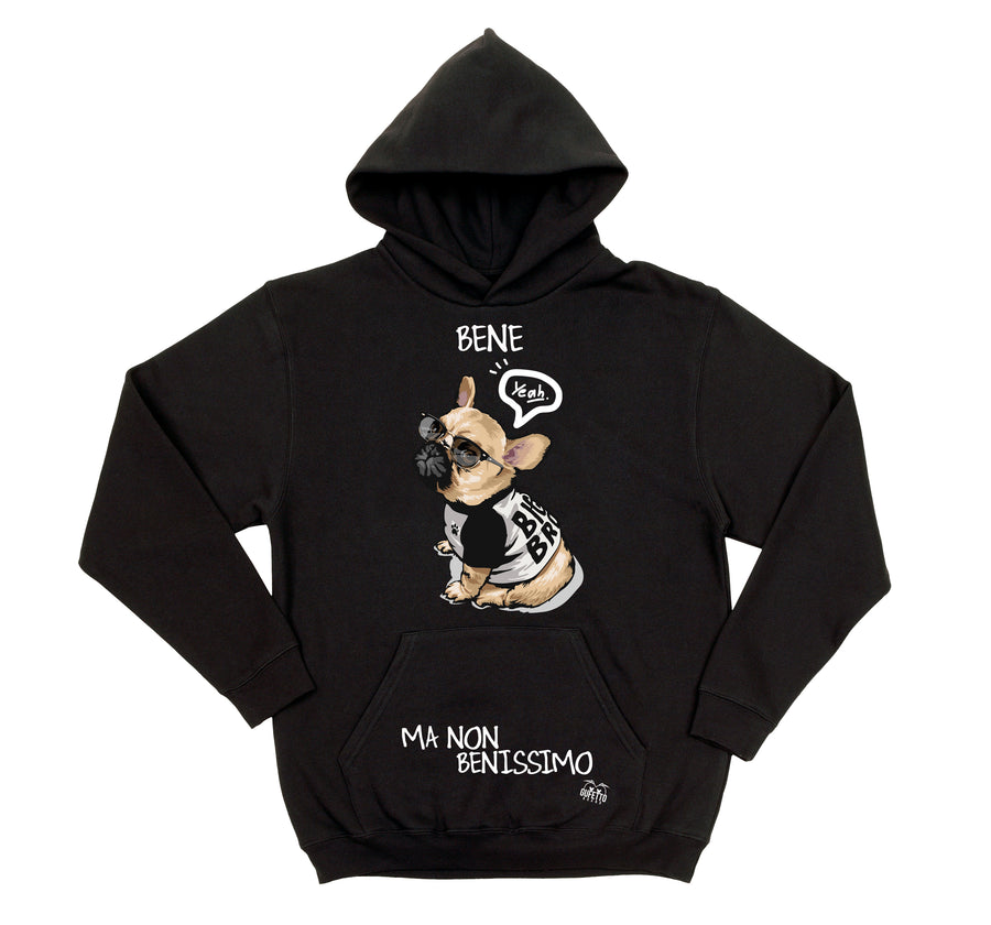 Felpa uomo  BENE ( B268 ) - Gufetto Brand 