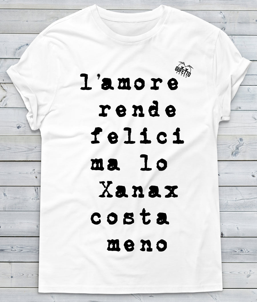 T-shirt Donna Xanax - Gufetto Brand 