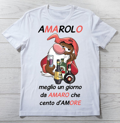 T-shirt Uomo I 7 Nani del dopo Pranzo AMAROLO ( A47152 ) - Gufetto Brand 