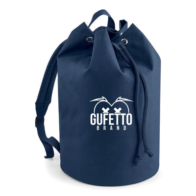 Sacca con cordoncino Gufetto Brand ( con Logo Ricamato ) - Gufetto Brand 