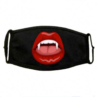 Mascherina in cotone Donna Vampir 2 ( S3710 ) - Gufetto Brand 