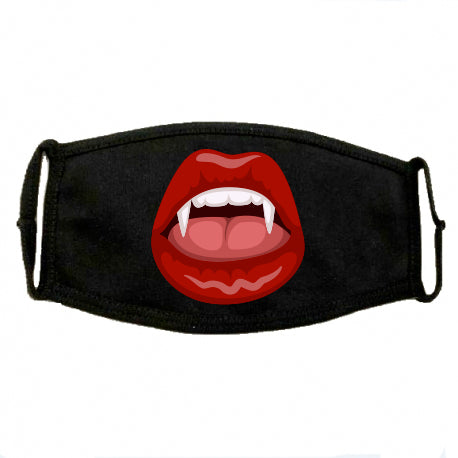 Mascherina in cotone Donna Vampir 2 ( S3710 ) - Gufetto Brand 