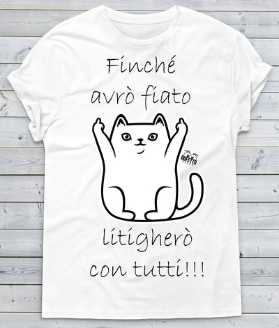 T-shirt Donna  FIATO ( F418 ) - Gufetto Brand 