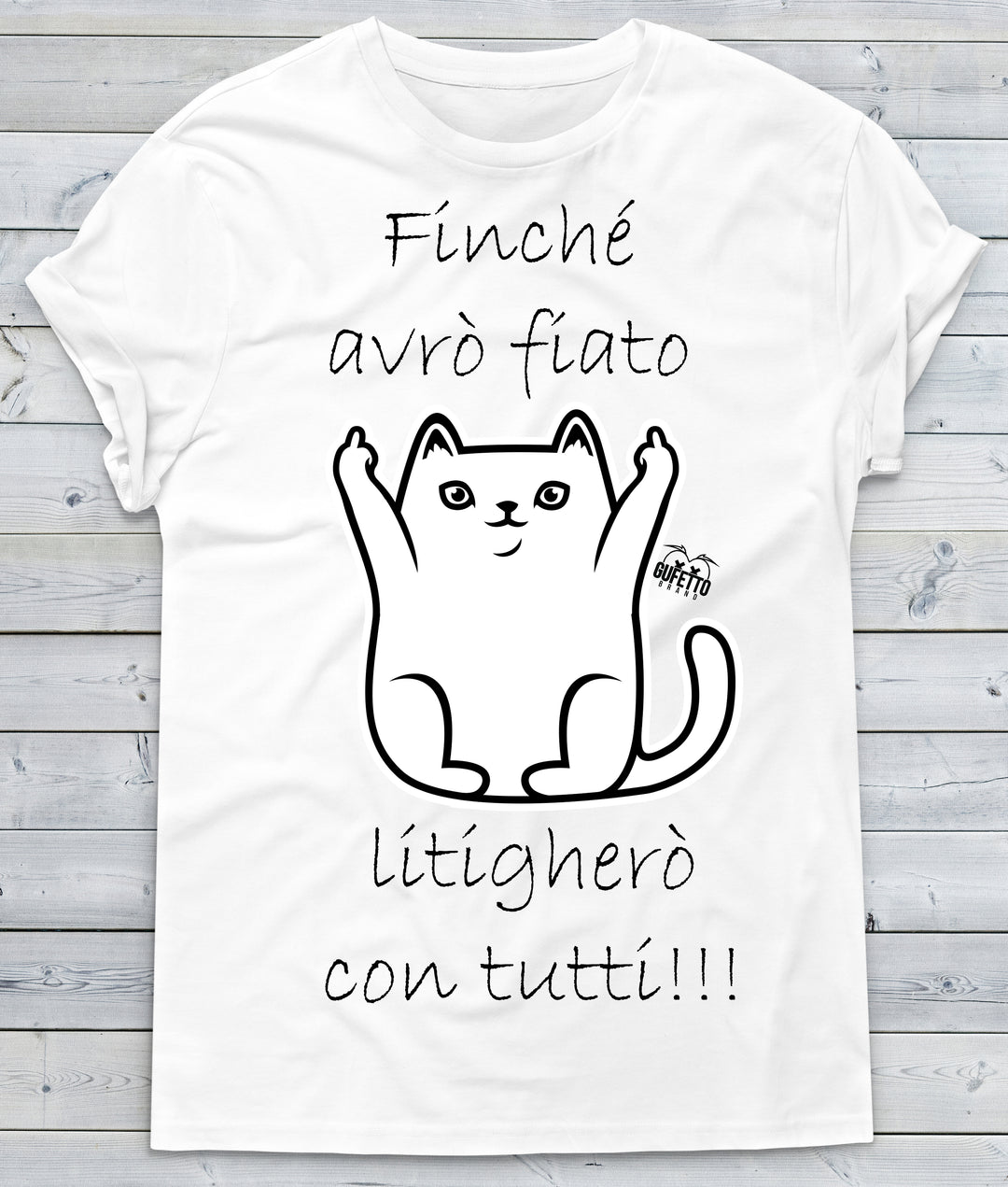 T-shirt Uomo FIATO ( F418 ) - Gufetto Brand 