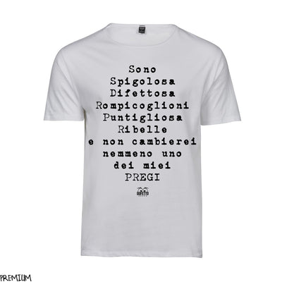 T-shirt Donna  Spigolosa  ( O504 ) - Gufetto Brand 
