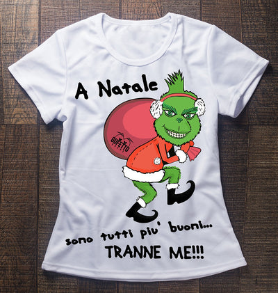 T-shirt Donna TRANNE ME ( T552178 ) - Gufetto Brand 