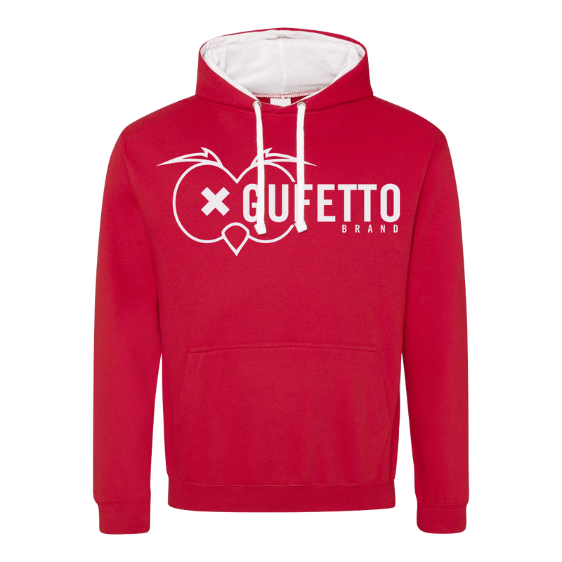 Felpa Donna/Uomo Uniform Rossa W - Gufetto Brand 