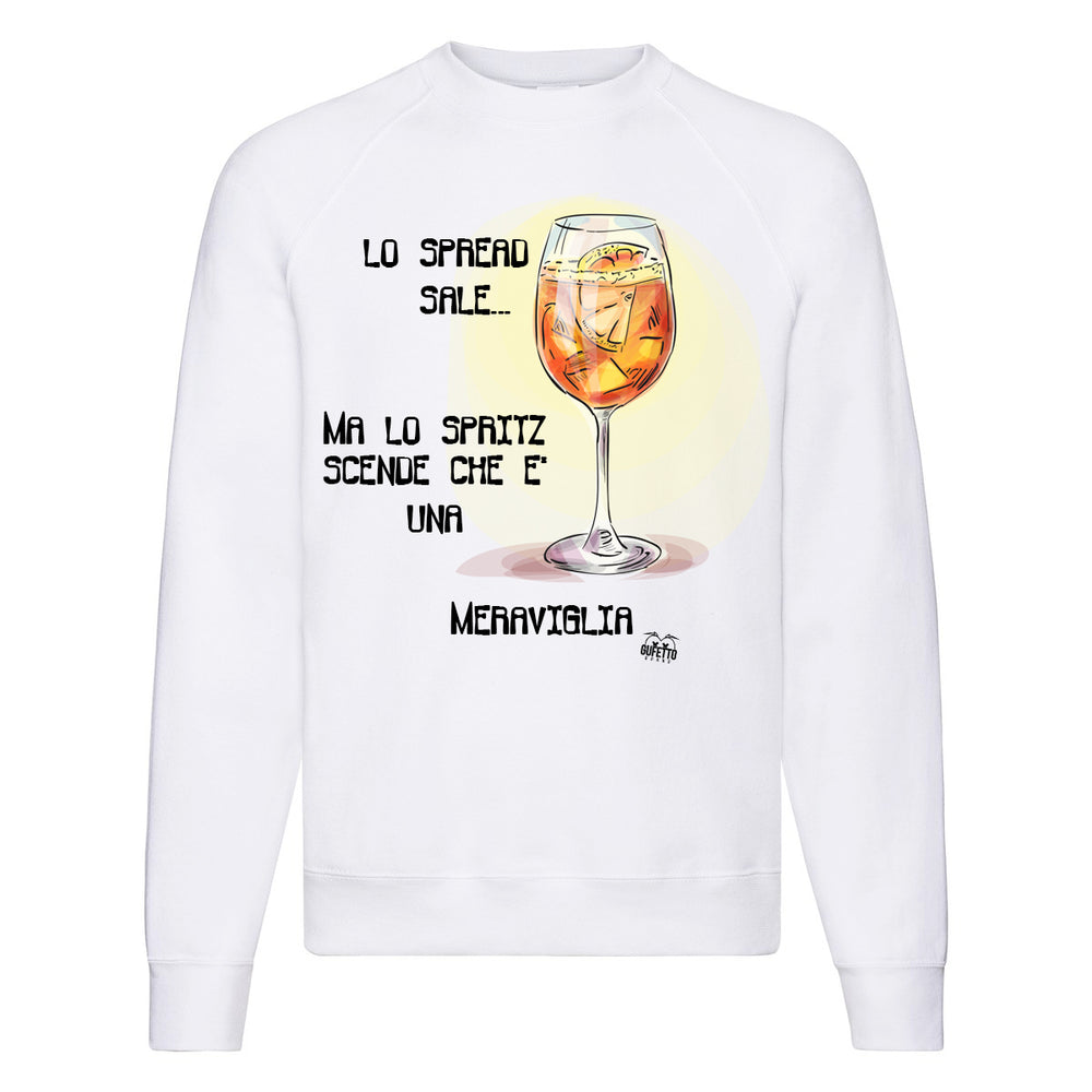 Felpa Classic  Uomo Donna SPREAD ( Y489 ) - Gufetto Brand 