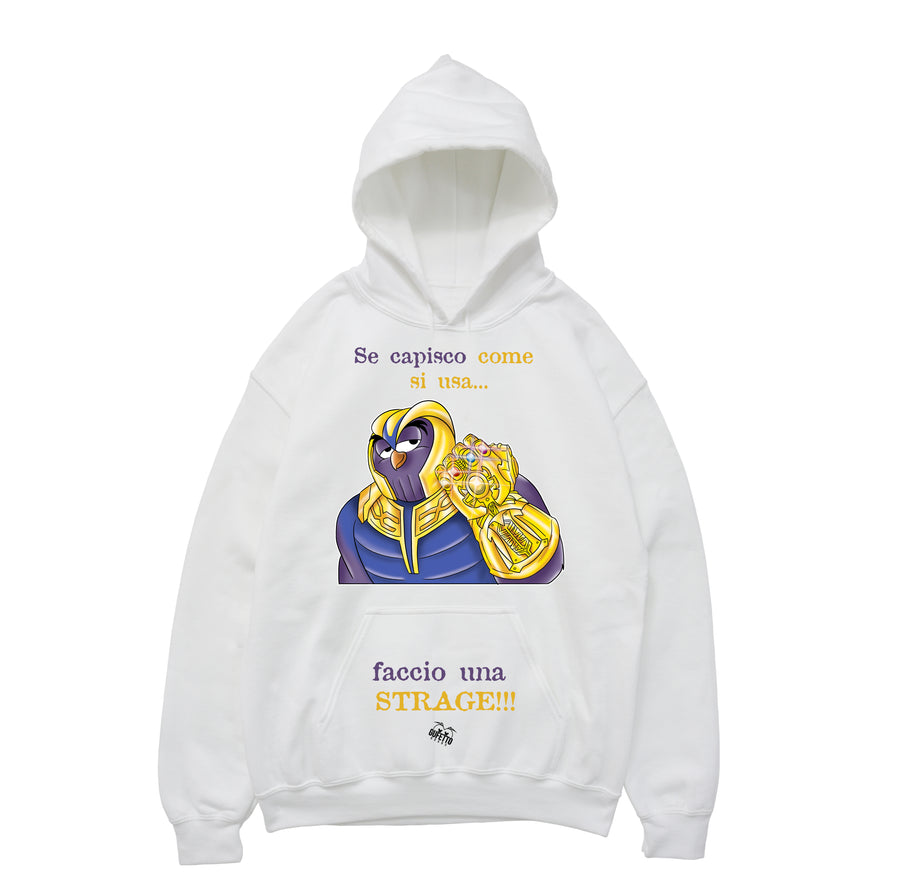 Felpa donna Guanto - Gufetto Brand 