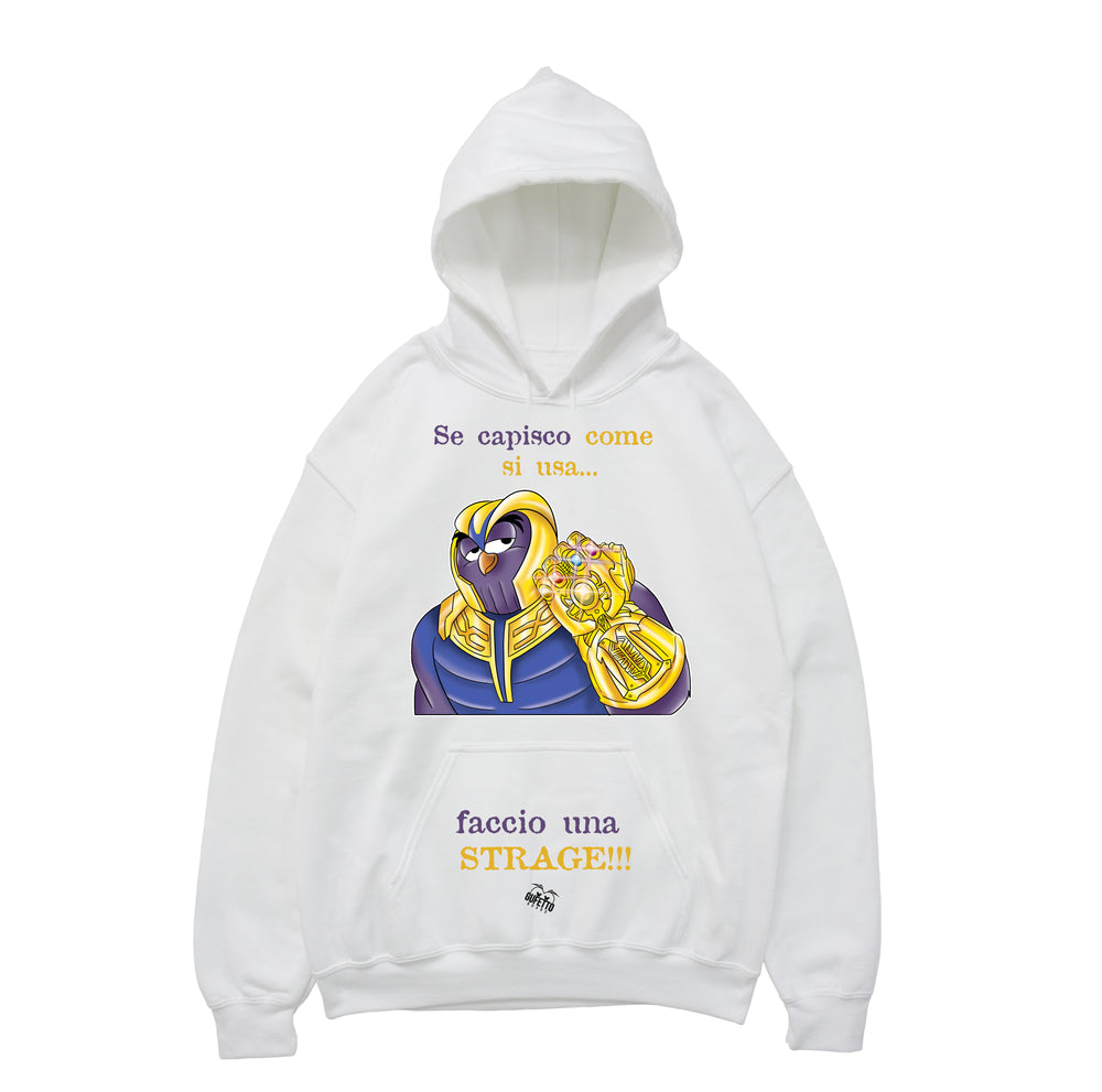 Felpa uomo Guanto - Gufetto Brand 